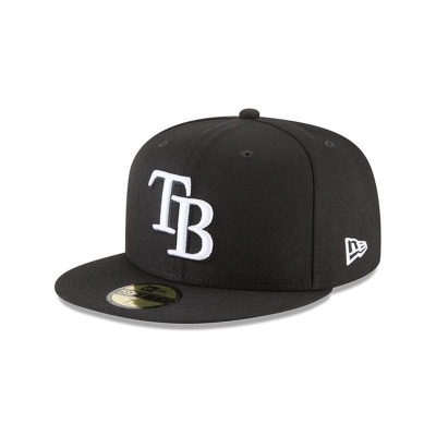 Sapca New Era Tampa Bay Rays MLB Basic 59FIFTY Fitted - Negrii